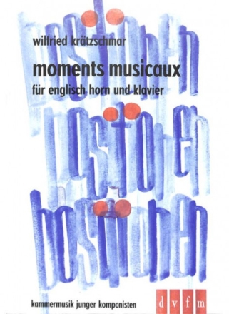 MOMENTS MUSICAUX FUER ENGLISCHHORN UND KLAVIER