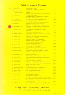 Altbairische Dreik�nigsmusik f�r 4 Blasinstrumente Partitur und Stimmen