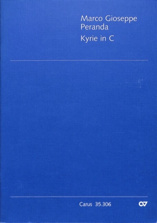 KYRIE C-DUR FUER GEM CHOR (SSATB) UND ORCHESTER,  PARTITUR WOLLNY, PETER, ED