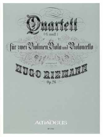 Streichquartett g-Moll op.26 Stimmen