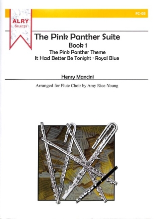 The Pink Panther Suite vol.1 for flute ensemble score and parts