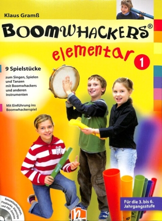 Boomwhackers elementar Band 1 (+CD) f�r Boomwhacker