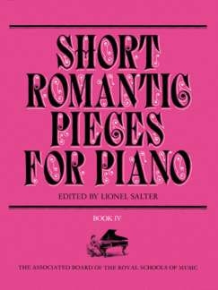 Short romantic Pieces vol.4: for piano