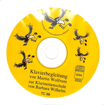 Klavierbegleitung zur Klarinettenschule   CD