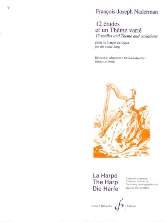 12 etudes et un theme varie pour la harpe celtique
