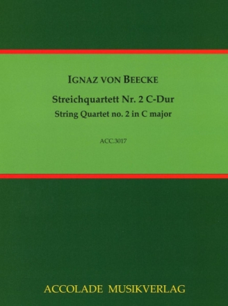 Streichquartett C-Dur Nr.2 Partitur und Stimmen