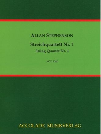 Streichquartett Nr.1 (1994) Partitur und Stimmen