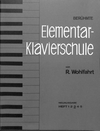 Ber�hmte Elementar-Klavierschule op.222 Band 3