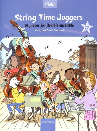 String Time Joggers (+CD) for flexible string ensemble violin