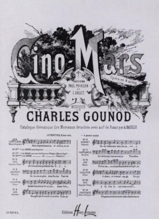 Nuit resplendissante pour chant et piano