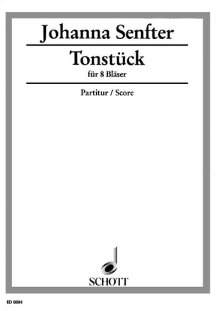Tonst�ck f�r Fl�te, Klarinette in A, 4 H�rner und 2 Fagotte Partitur