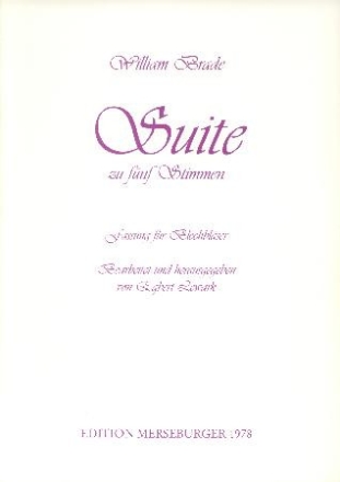 SUITE ZU 5 STIMMEN FUER 2 TRP, HRN (TRP 3), POS (HRN), TUBA (POS),  PARTITUR UND STIMMEN