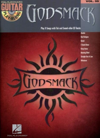 Godsmack (+CD): guitar playalong vol.59 songbook vocal/guitar/tab