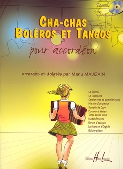 Cha-Chas, Boleros et Tangos (+CD) pour accordeon