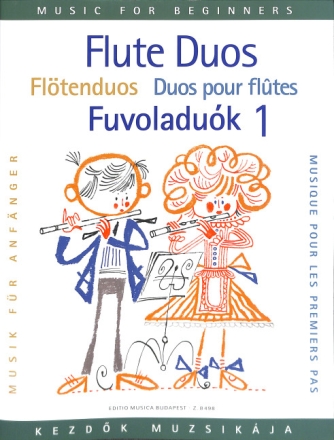 Fl�tenduos f�r Anf�nger Band 1 f�r 2 Fl�ten Spielpartitur