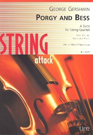 Porgy and Bess-Suite f�r Streichquartett Partitur und Stimmen