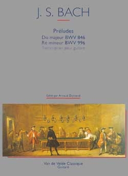 Preludes C-Dur BWV846  und d-Moll BWV996 f�r Gitarre