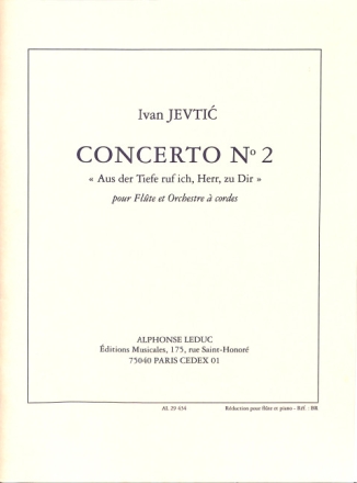 CONCERTO NO.2 POUR FLUTE ET ORCHESTRE A CORDES POUR PIANO ET FLUTE