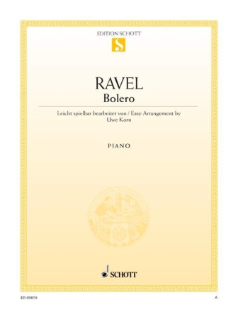 Bolero f�r Klavier