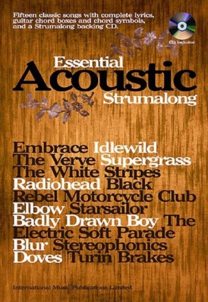 ESSENTIAL ACOUSTIC STRUMALONG (+CD): 15 CLASSIC SONGS WITH LYRICS, CHORD BOXES AND CHORD SYMBOLS