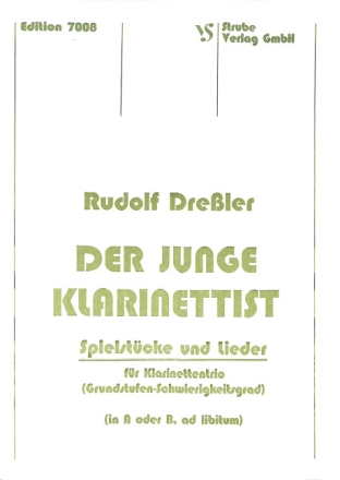 Der junge Klarinettist Band 2 f�r 3 Klarinetten Spielpartitur