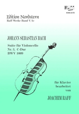 Suite C-Dur Nr.3 BWV1009 f�r Violoncello f�r Klavier