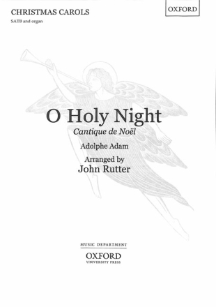 O Holy Night for mixed chorus and organ score