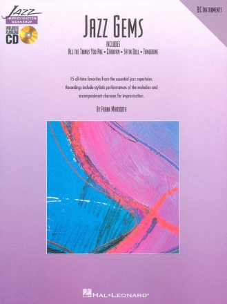 JAZZ GEMS (+CD): SONGBOOK FOR BASS-CLEF-INSTRUMENTS MANTOOTH, FRANK, ED