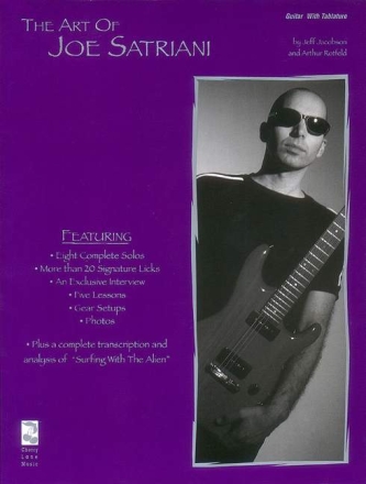 The art of Joe Satriani 8 solos for guitar (notes and tab)