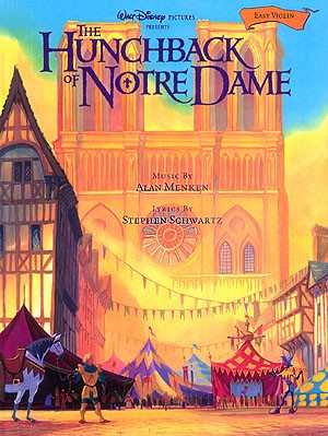 The hunchback of notre dame: for easy violin songbook