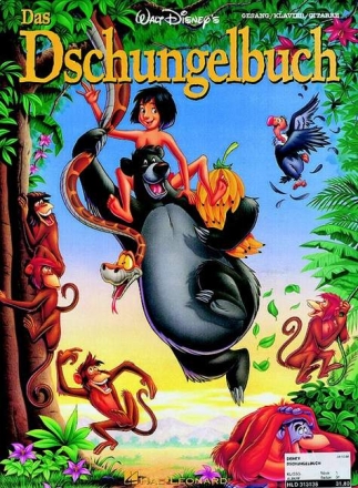 Das Dschungelbuch: Songbook f�r Gesang und Klavier / Gitarre (dt)