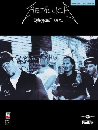 Metallica: Garage INC. songbook vocal/bass/tab