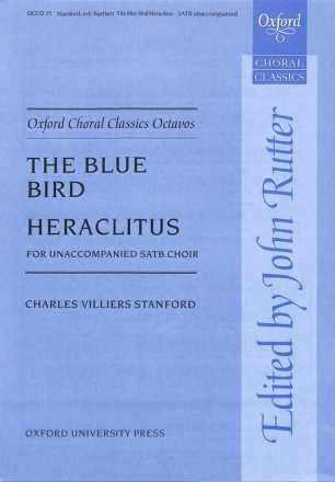 The blue Bird   and  Heraclitus for mixed chorus a cappella score