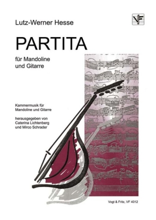 Partita f�r Mandoline und Gitarre Partitur und Stimmen