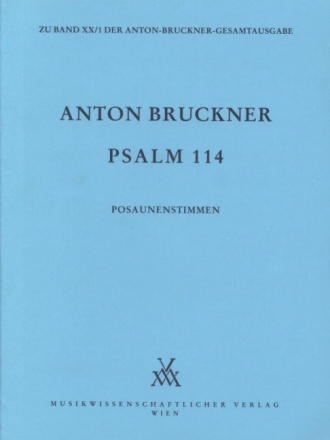 Psalm 114 f�r gem Chor und 3 Posaunen (ATB) Stimmen