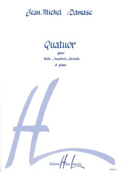 Quatuor pour fl�te, hautbois, clarinette et piano partition et parties