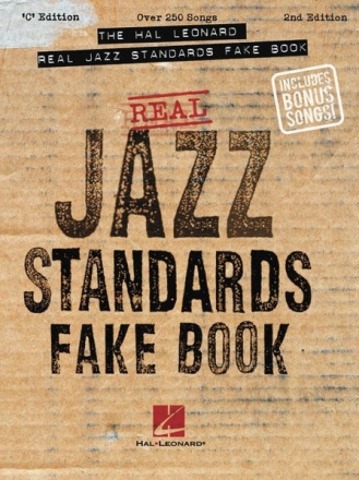 Real Jazz Standards Fake Book: C edition over 240 songs