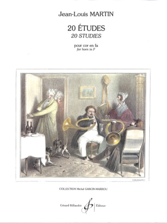 20 Etudes pour cor en fa