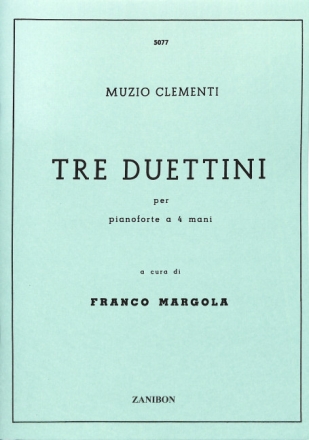 3 duettini per pianoforte a 4 mani