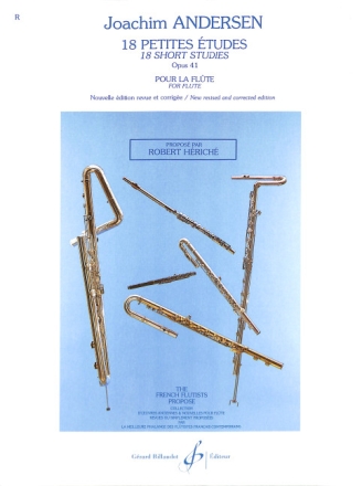 18 petites �tudes op.41 pour fl�te