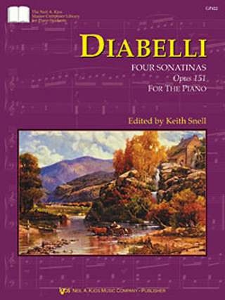 4 Sonatinen op.151 f�r Klavier
