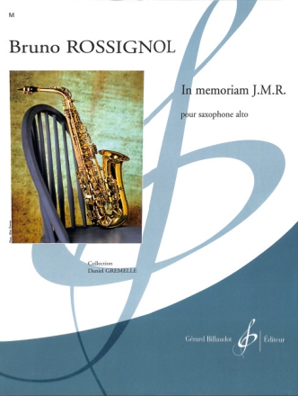 In memoriam J.M.R. pour alto saxophone