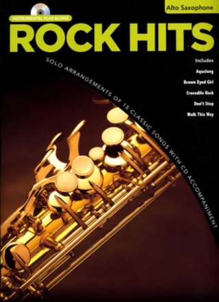 Rock Hits  (+CD): f�r Altsaxophon