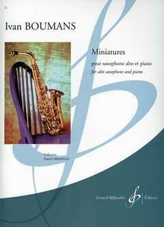 Miniatures pour saxophone alto et piano