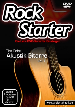 Rockstarter vol.1 f�r Akustik-Gitarre DVD