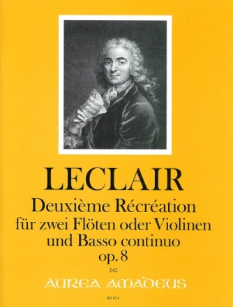 R�cr�ation Nr.2 op.8 f�r 2 Violinen und Bc Stimmen