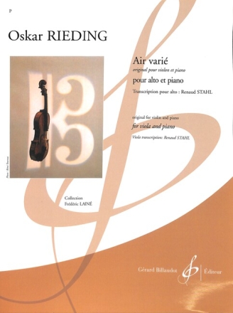Air vari� pour alto et piano