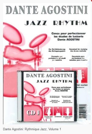 Jazz Rhythm zur Perfektionierung des Schlagzeugspiels CD