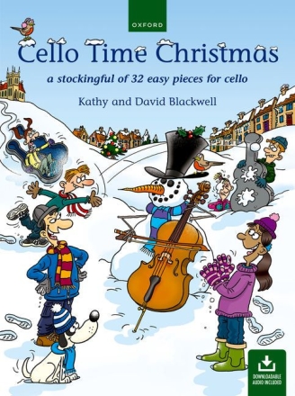 Cello Time Christmas (+Online Audio) for cello