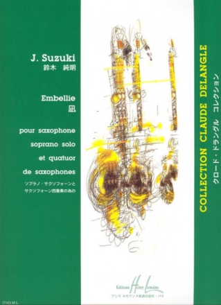 Embellie pour saxophone soprano et et quatuor de saxophones, partition+parties (2002)